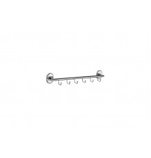 Полотенцедержатель 6 крючка Hansen HA31016-6 хром