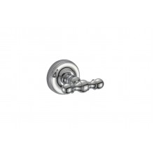Крючок для полотенец двойной Ganzer GZ31051 хром