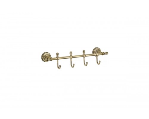 Полотенцедержатель 4 крючка Ganzer GZ31074-D бронза