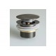 Донный клапан для ванны 1*1/2 Ganzer F-03Q графит