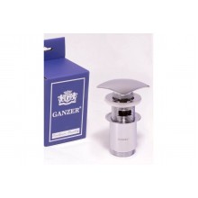 Донный клапан с переливом 1*1/4 Ganzer F-8 хром