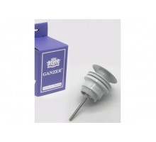 Донный клапан для раковины 1*1/4 Ganzer F-09F белый