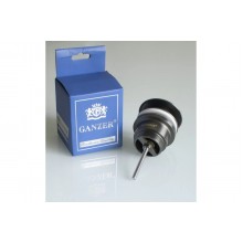 Донный клапан для раковины 1*1/4 Ganzer F-09Q графит