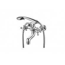 09031 Смеситель двухвент  для ванны короткий "GANZER (8/1шт)