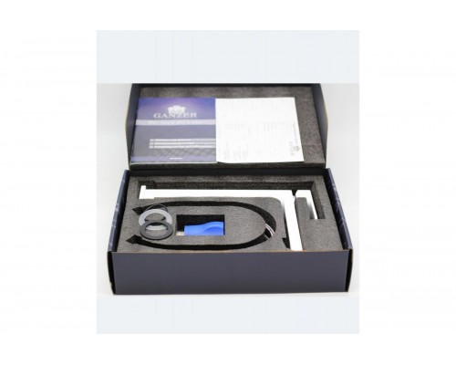 Высокий смеситель для раковины (умывальника)Ganzer GZ12016F  белый