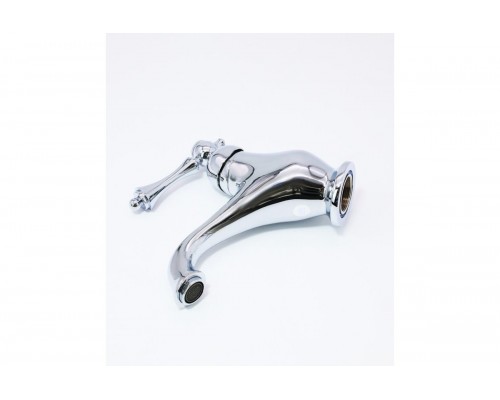 Смеситель для умывальника ретро Ganzer GZ77011 хром