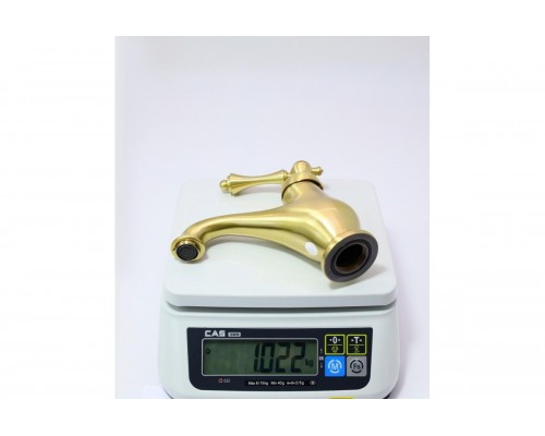 Смеситель для умывальника ретро Ganzer GZ77011-D бронза