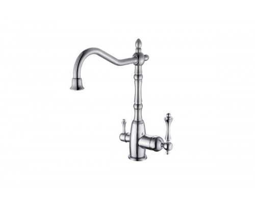 Смеситель для кухни с высоким изливом Ganzer GZ77022  хром