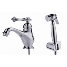 77051 Смеситель для умыв. с гиг. под. GANZER  (10/1шт)