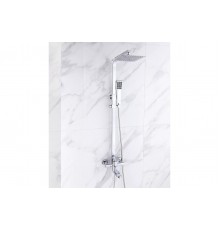 Душевая система с тропическим душем Hansen H33001 хром