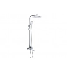 Душевая система с тропическим душем Hansen H33010  хром