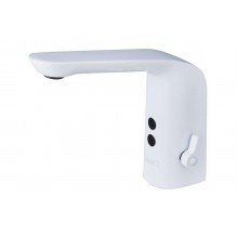 70001-F Смес. СЕНСОРНЫЙ для умыв. (БЕЛ.+ХРОМ) HANSEN  (10/1шт)