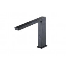 70003-C Смес. СЕНС. (БЕЗ тер. крана) для умыв. (ЧЕРНЫЙ+ХРОМ) HANSEN  (10/1шт)