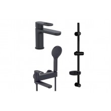 Душевой комплект 3 в 1 Hansen HL90016-C черный