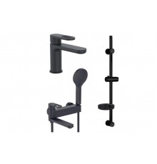 Душевой комплект 3 в 1 Hansen HL90016-C черный
