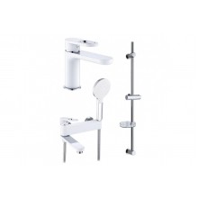 Душевой комплект 3 в 1 Hansen HL90016-F белый/хром