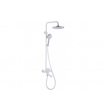 Душевая система с тропическим душем Hansen HN31304-F белый