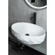 Раковина Gid 9030wx 51241 накладная белая 60x40x15