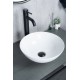 Раковина Gid 9081W 51243 накладная белая 36x36x14