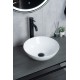 Раковина Gid 9081W 51243 накладная белая 36x36x14