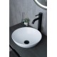 Раковина Gid 9081wm 51244 накладная белая матовая 36x36x14