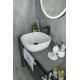 Раковина Gid D1301 51180 накладная белая 42.5x42.5x14.5