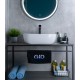 Раковина Gid D1302 51198 накладная белая 50x40x14