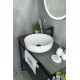 Раковина Gid D1315 51182 накладная белая 41.5x41.5x13.5