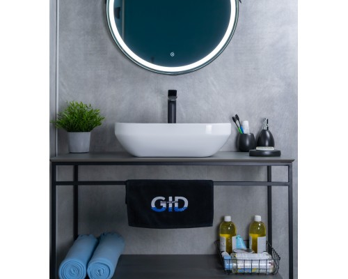 Раковина Gid D1468 51195 накладная белая 50x36x14.5