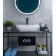 Раковина Gid D1468 51195 накладная белая 50x36x14.5