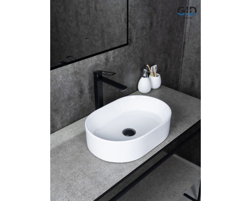 Раковина Gid N1330 51239 накладная белая 46.5x32x12