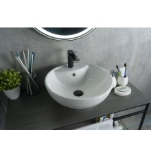 Раковина Gid N9001 51101 накладная белая 45x45x17