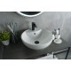 Раковина Gid N9001 51101 накладная белая 45x45x17