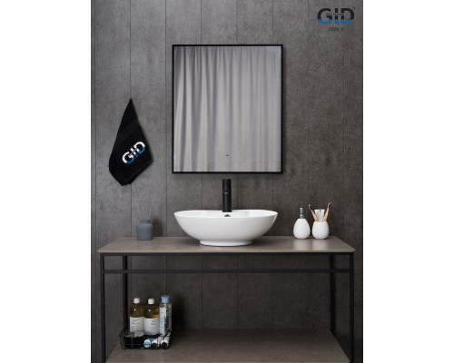 Раковина Gid N9005 51206 накладная белая 51x41x15 Раковина Gid N9005 51206 накладная белая 51x41x15