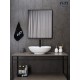 Раковина Gid N9005 51206 накладная белая 51x41x15