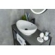 Раковина Gid N9019 51108 накладная белая 60x37x19