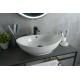Раковина Gid N9019 51108 накладная белая 60x37x19