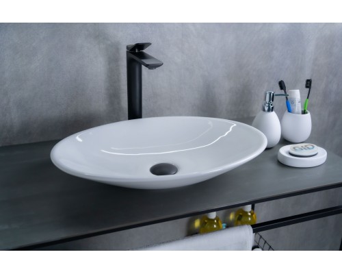 Раковина Gid N9022 51110 накладная белая 50x35x9