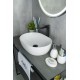 Раковина Gid N9026b 51113 накладная белая 48x35x13.5
