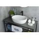 Раковина Gid N9026b 51113 накладная белая 48x35x13.5
