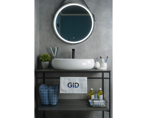 Раковина Gid N9030a 51114 накладная белая 60x41x15