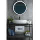 Раковина Gid N9030a 51114 накладная белая 60x41x15
