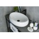 Раковина Gid N9030a 51114 накладная белая 60x41x15