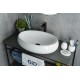 Раковина Gid N9030a 51114 накладная белая 60x41x15