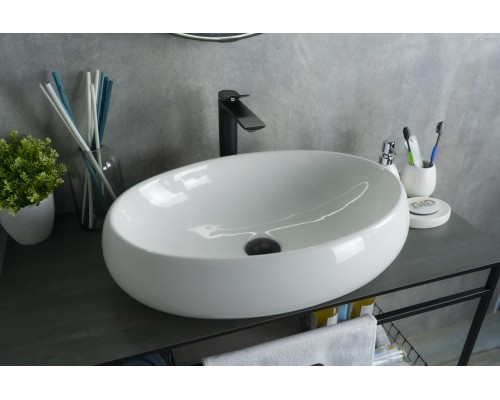 Раковина Gid N9030a 51114 накладная белая 60x41x15