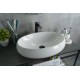 Раковина Gid N9030a 51114 накладная белая 60x41x15