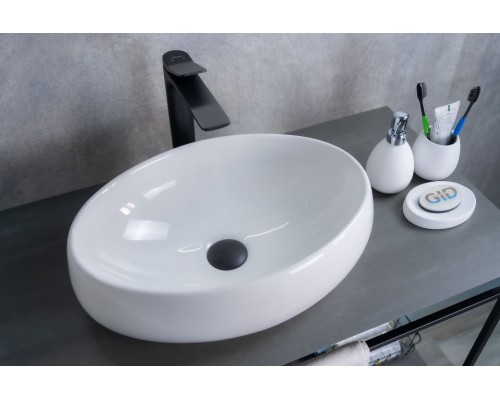 Раковина Gid N9030b 51115 накладная белая 48x34x15 Раковина Gid N9030b 51115 накладная белая 48x34x15