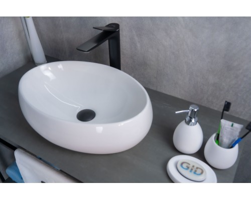 Раковина Gid N9030b 51115 накладная белая 48x34x15 Раковина Gid N9030b 51115 накладная белая 48x34x15