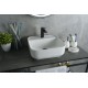 Раковина Gid N9044 51165 накладная белая 38.5x38.5x14