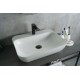 Раковина Gid N9047 51184 накладная белая 55x42x15